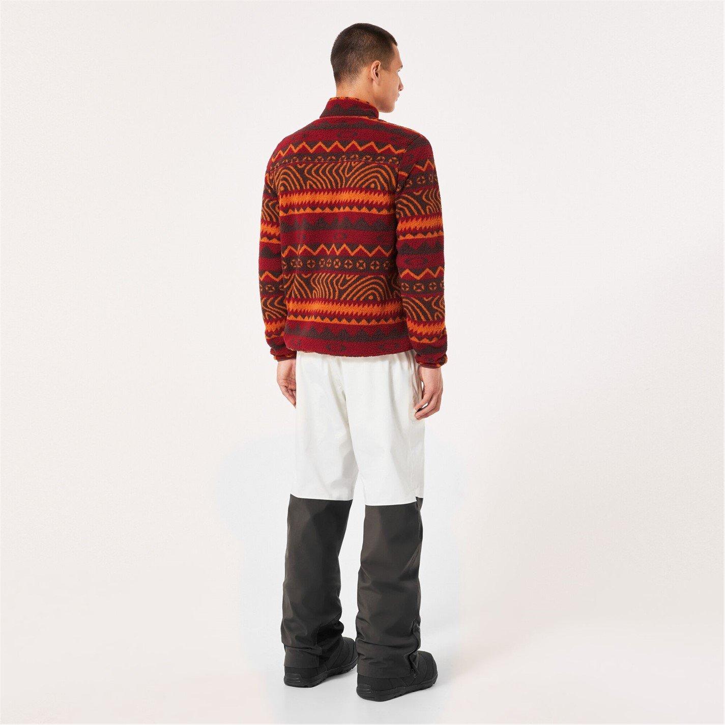 Rood - Oakley - Mountain Fire Full Zip Sherpa Fleece - 3