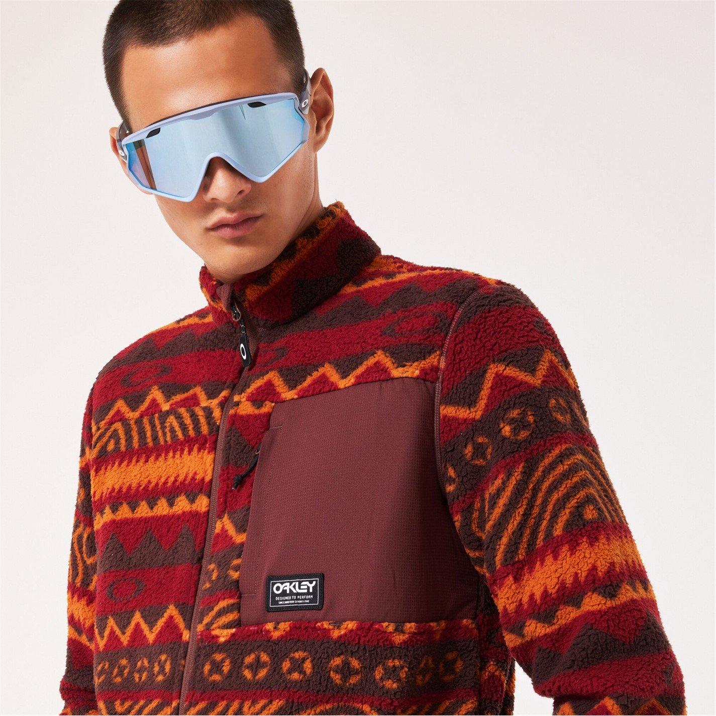 Rood - Oakley - Mountain Fire Full Zip Sherpa Fleece - 4