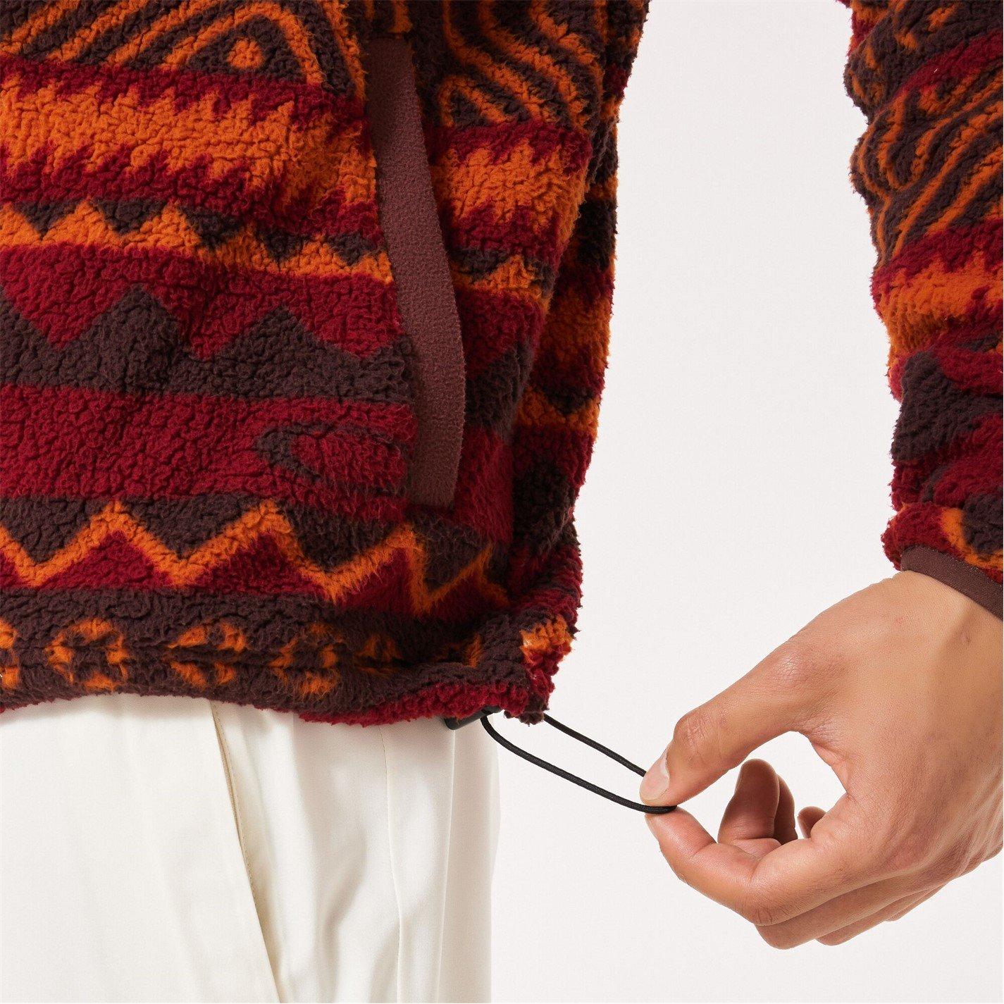 Rood - Oakley - Mountain Fire Full Zip Sherpa Fleece - 5