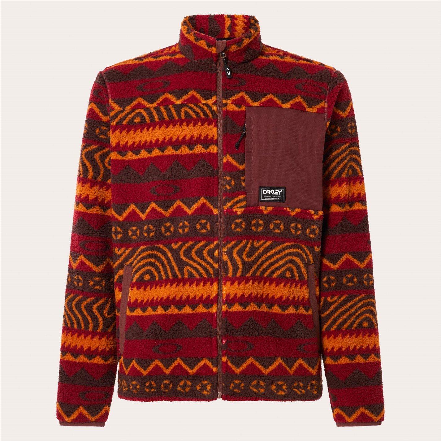 Rood - Oakley - Mountain Fire Full Zip Sherpa Fleece - 6