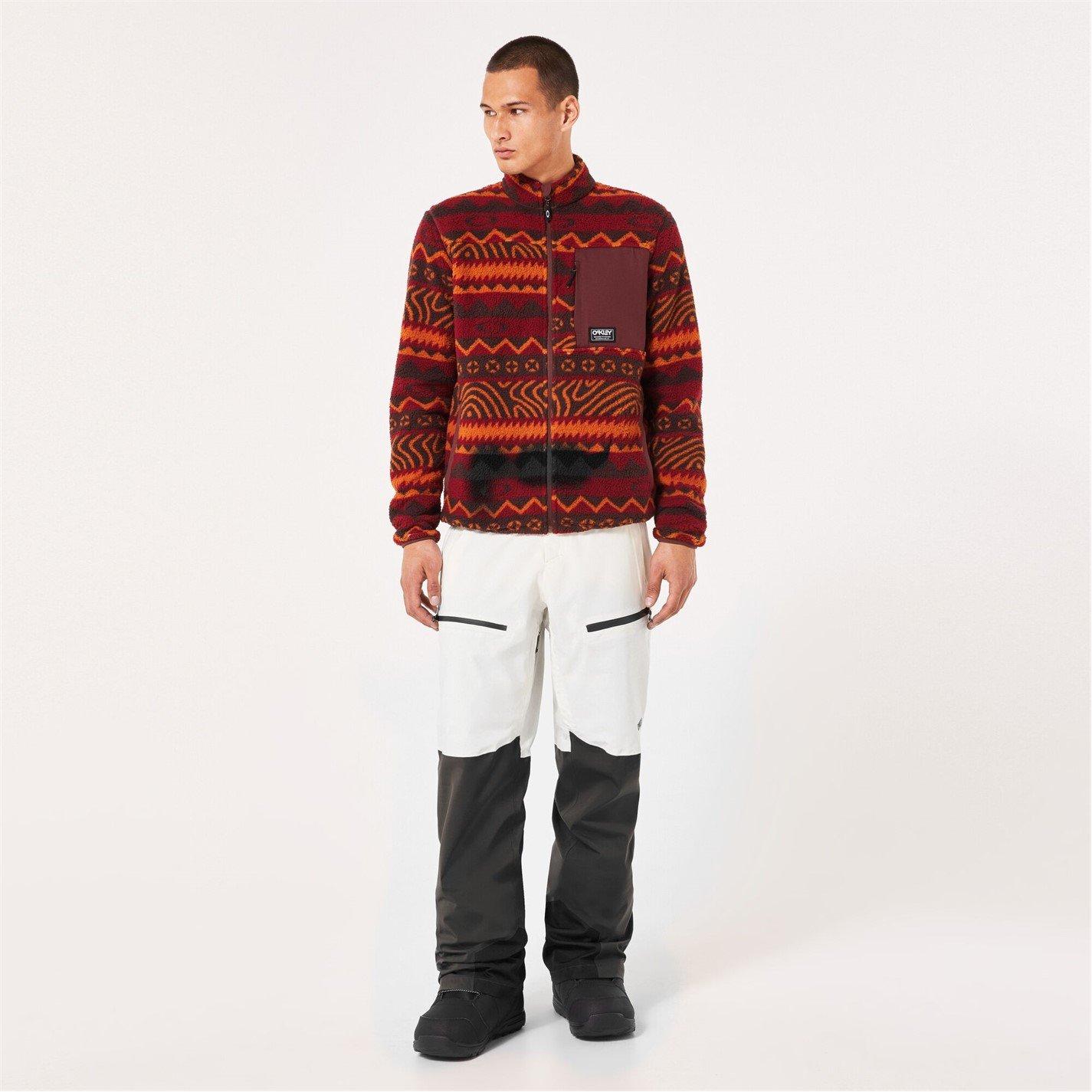 Rood - Oakley - Mountain Fire Full Zip Sherpa Fleece - 7