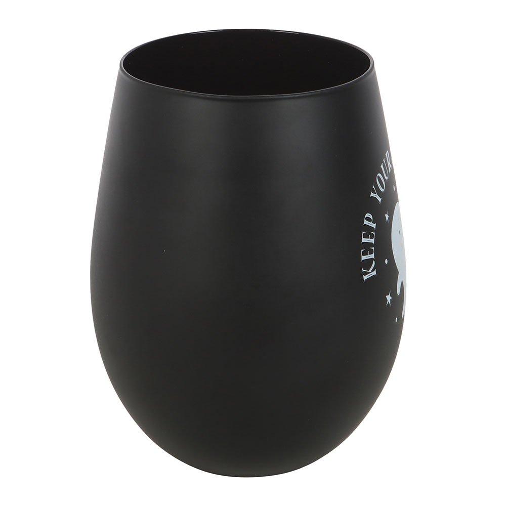 Black - Something Different - Keep Your Spirits Up Stemless Ghost Glass - 2