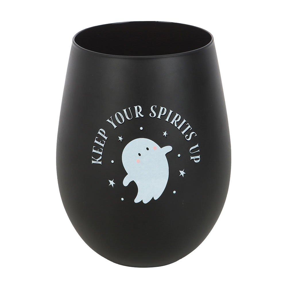 Black - Something Different - Keep Your Spirits Up Stemless Ghost Glass - 3