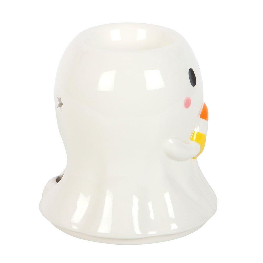 White - Something Different - Candy Corn Ghost Oil Burner and Wax Warmer - 3