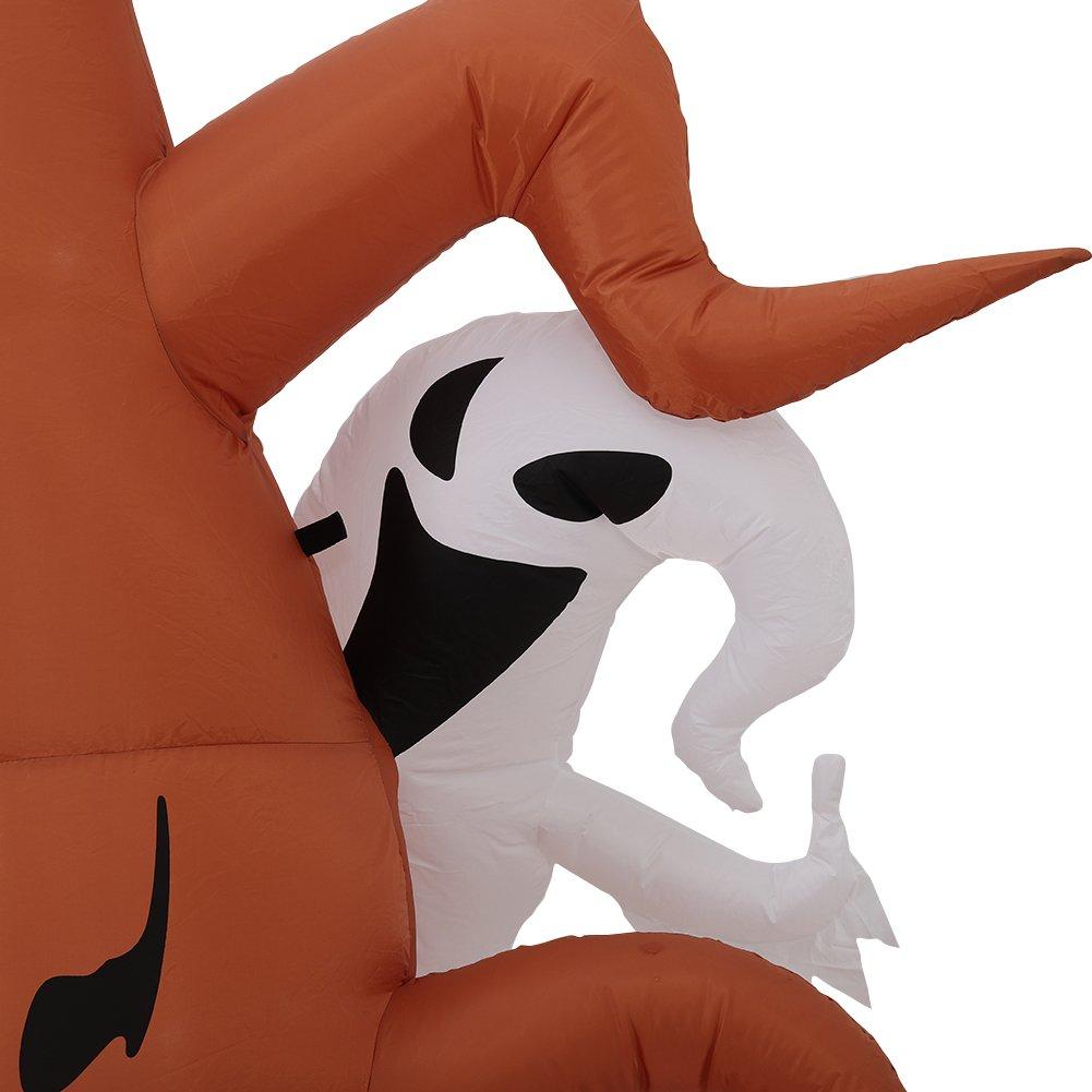 Brown - LIFE IDEAS - Halloween Inflatable Ghost Pumpkin Blow Up - 11