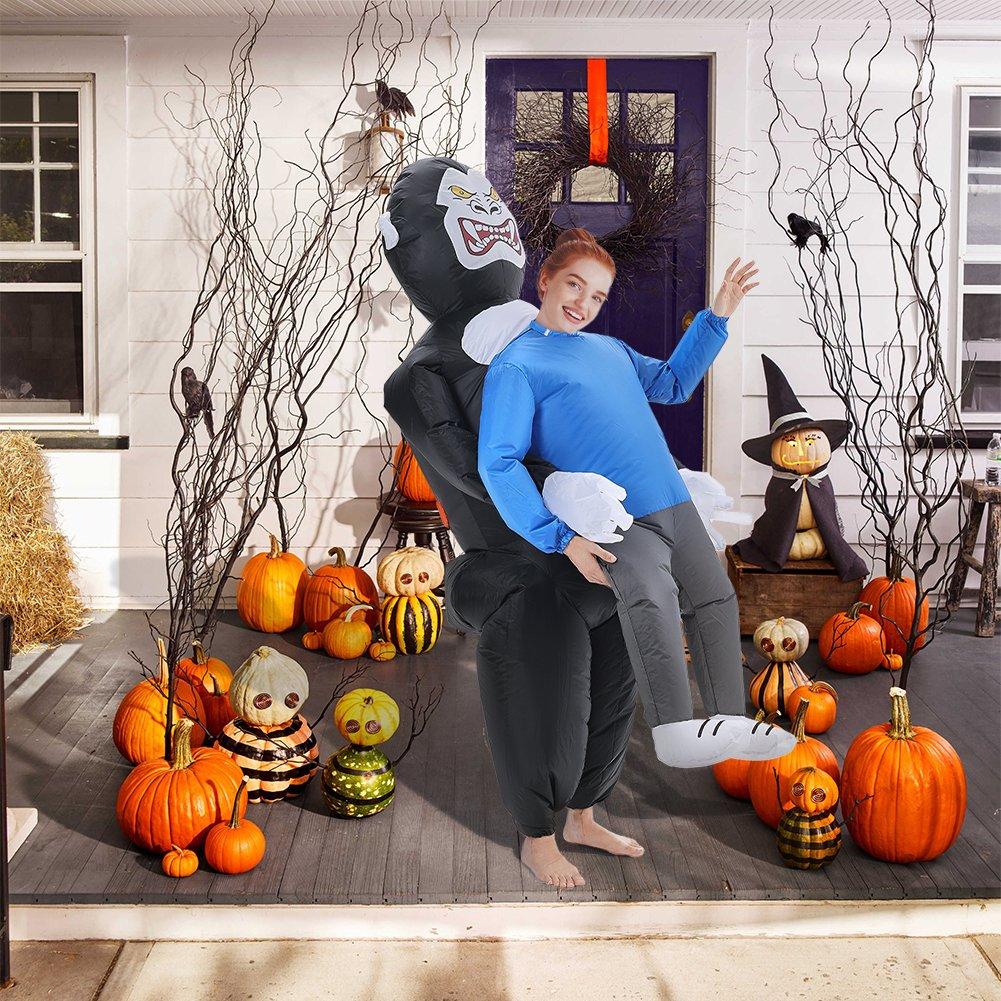 Multi - LIFE IDEAS - Halloween Inflatable Fancy Dress Costume - 1