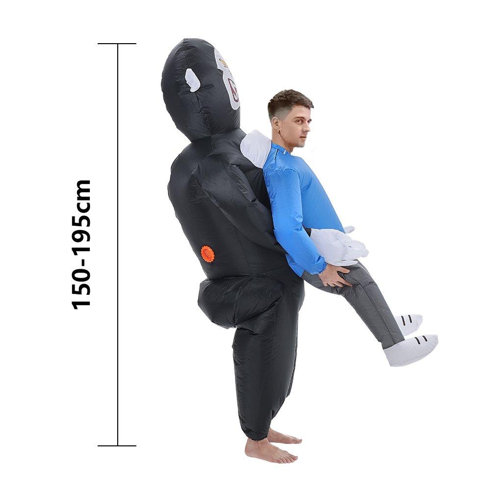 Multi - LIFE IDEAS - Halloween Inflatable Fancy Dress Costume - 2