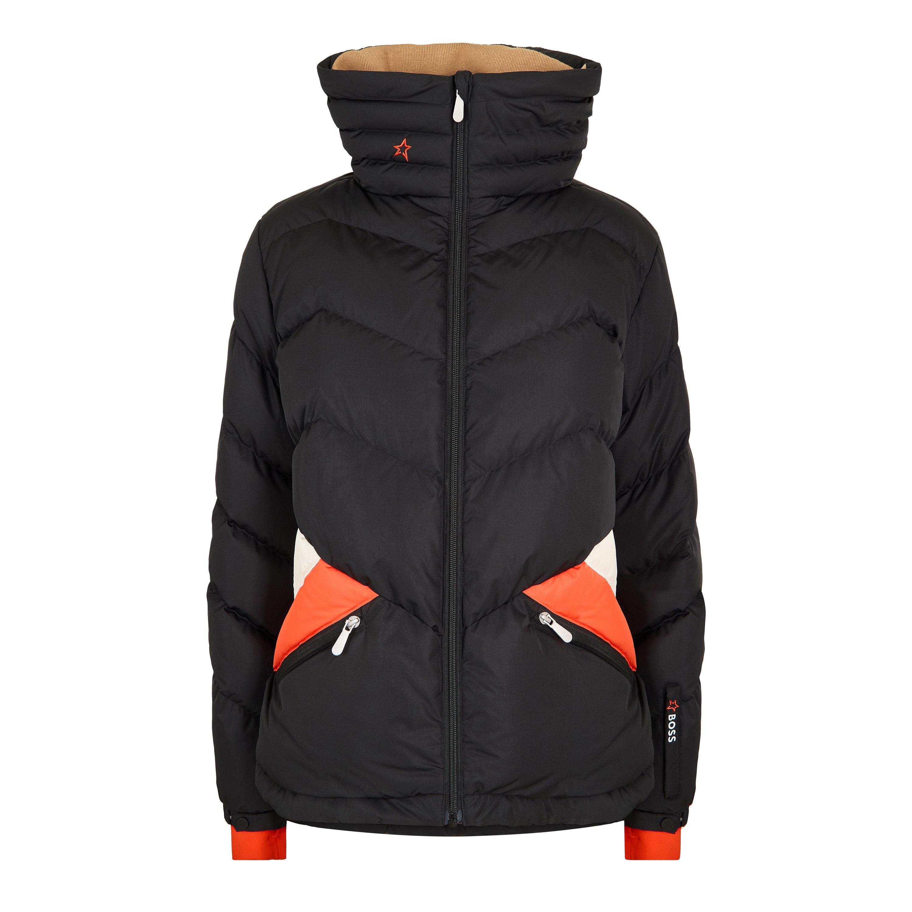 Boss Women's Apres Insulated Water-Resistant Fitted Ski Jacket - Black - 16 (XL)