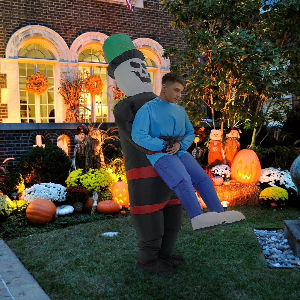 Multi - LIFE IDEAS - Halloween Inflatable Fancy Dress Costume - 1