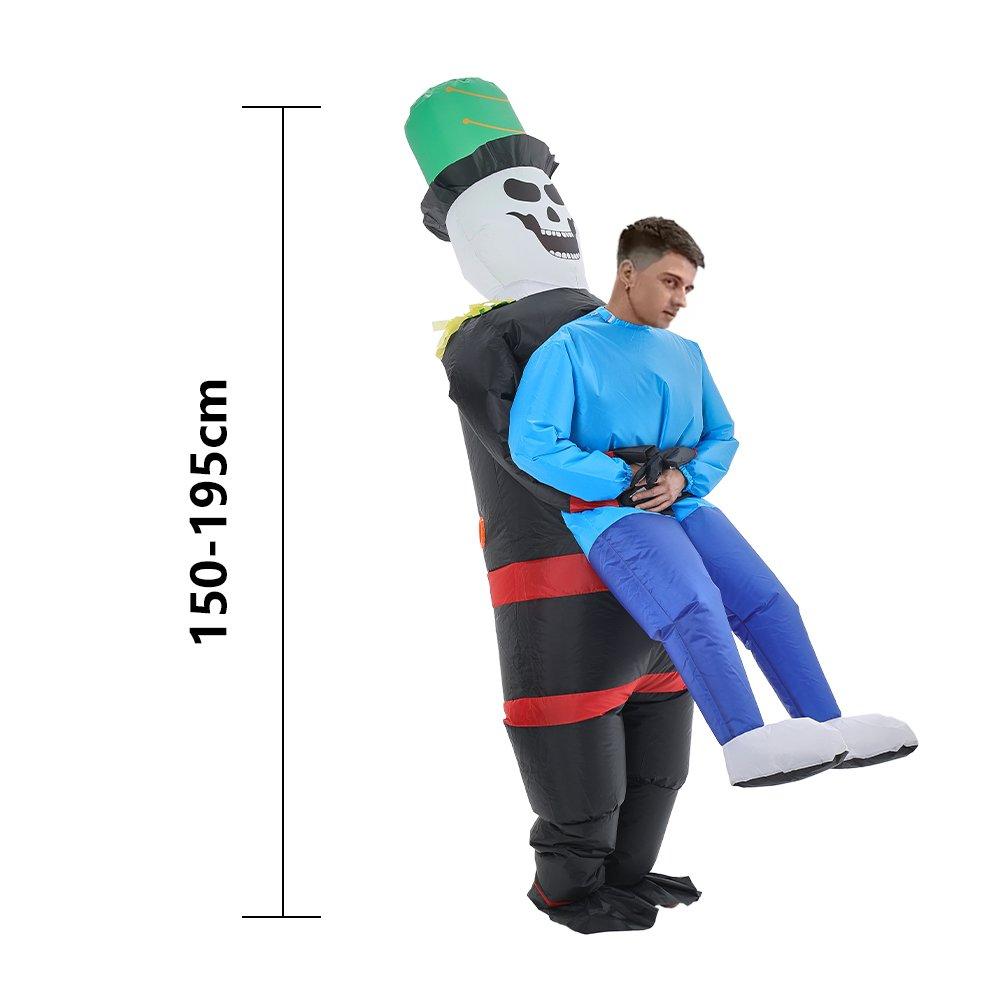 Multi - LIFE IDEAS - Halloween Inflatable Fancy Dress Costume - 2