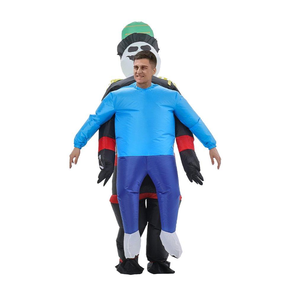 Multi - LIFE IDEAS - Halloween Inflatable Fancy Dress Costume - 3