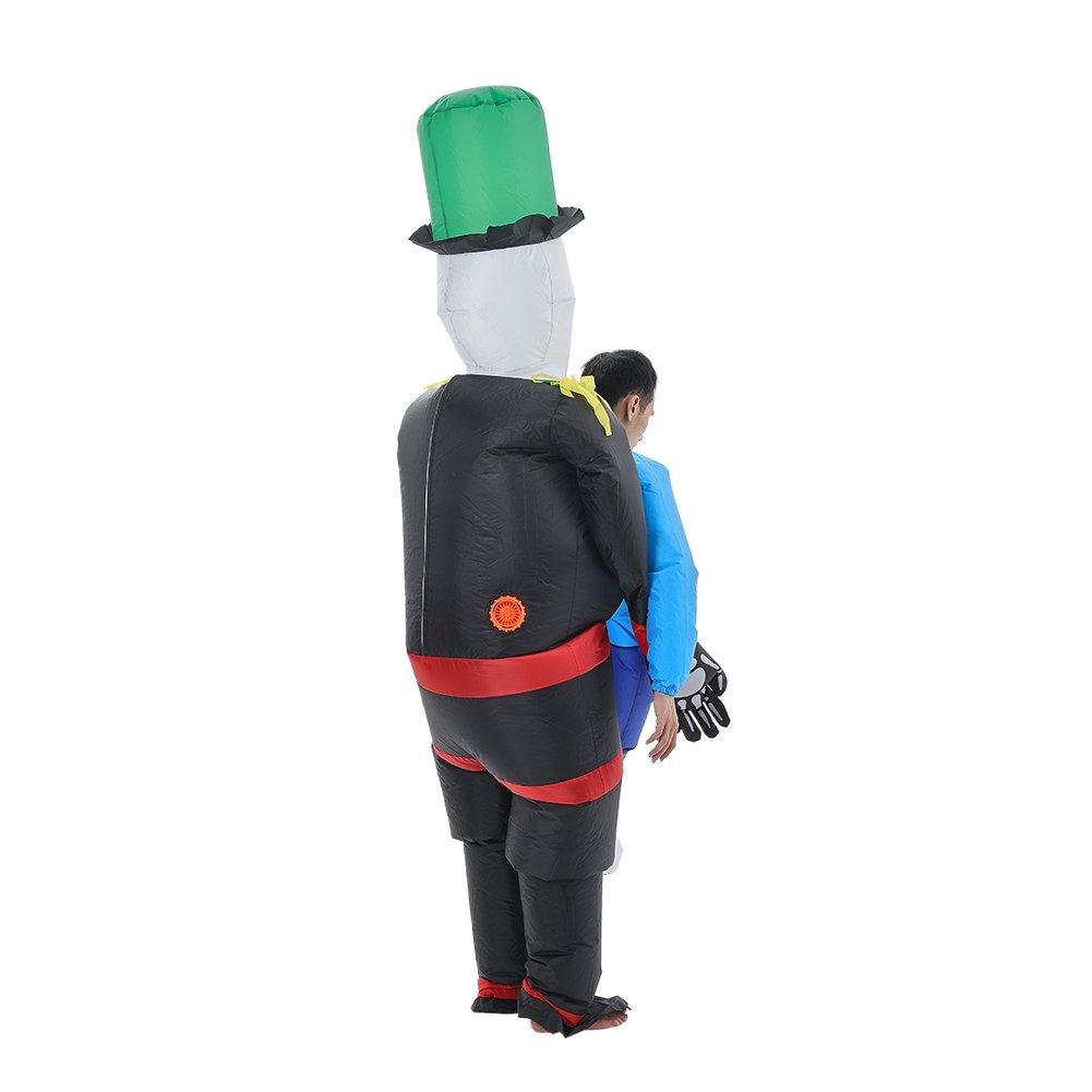 Multi - LIFE IDEAS - Halloween Inflatable Fancy Dress Costume - 5