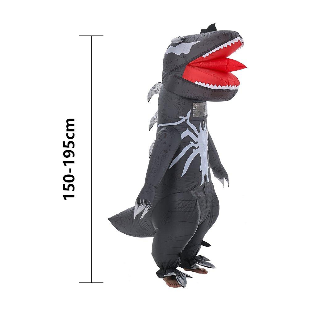 Black - LIFE IDEAS - Halloween Inflatable Fancy Dress Costume - 2