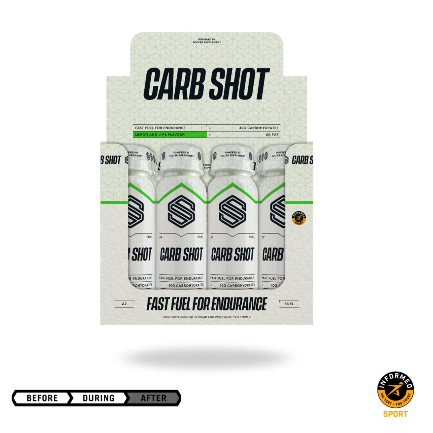 Neutral - Soccer Supplements - Carb Shot (12 x 100ml)