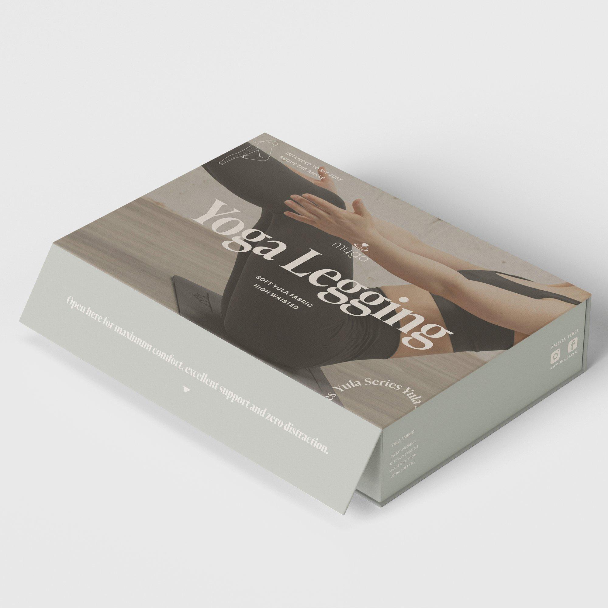 Black - Myga - Myga High-Waisted 7/8 YULA Yoga Leggings - Black - 5