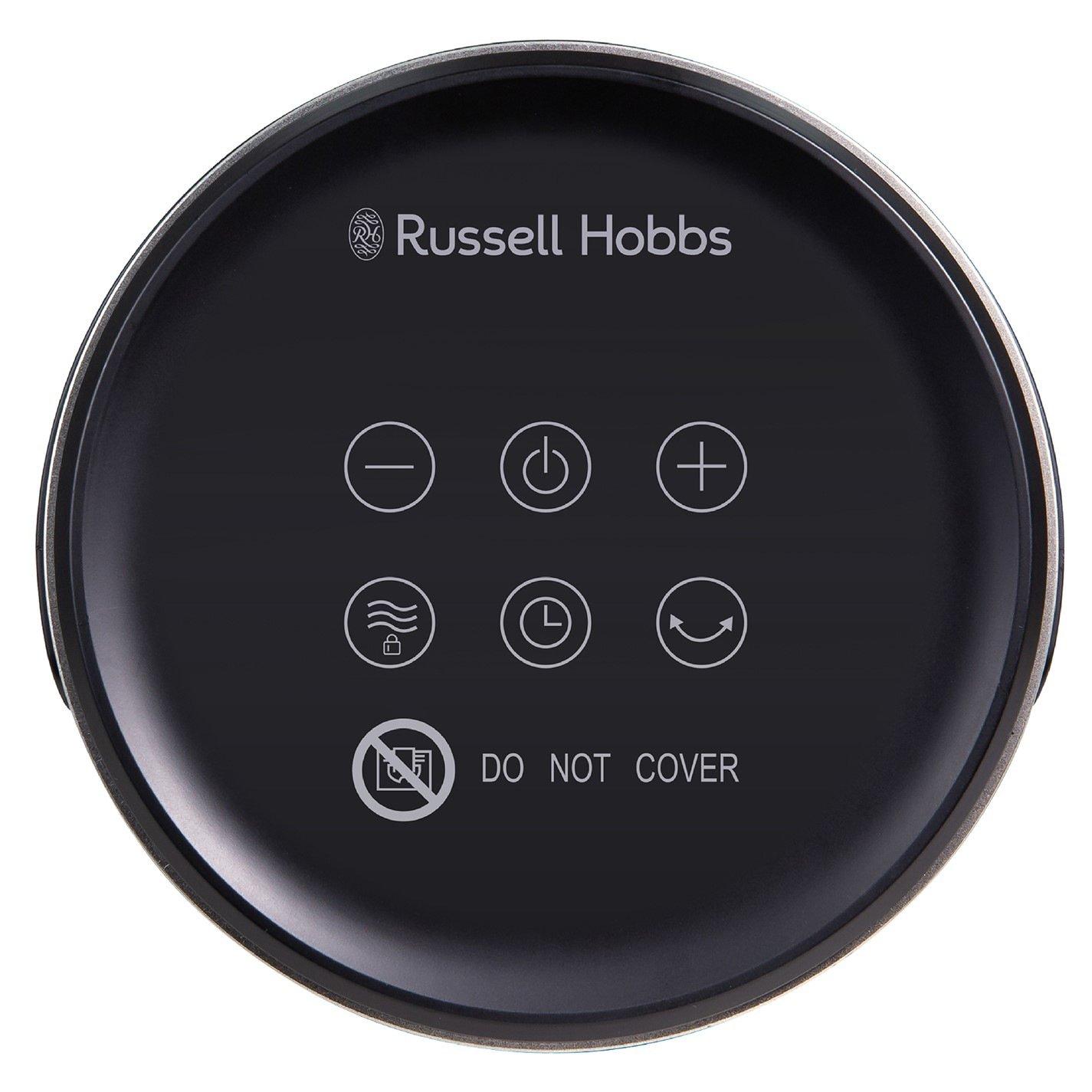 Silver / Black - Russell Hobbs - RHCH2002S Oscillating Indoor Ceramic Heater - 14