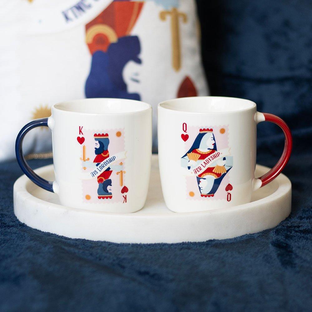 Something Different  Her Ladyship & His Lordship Couples Mug Set - White