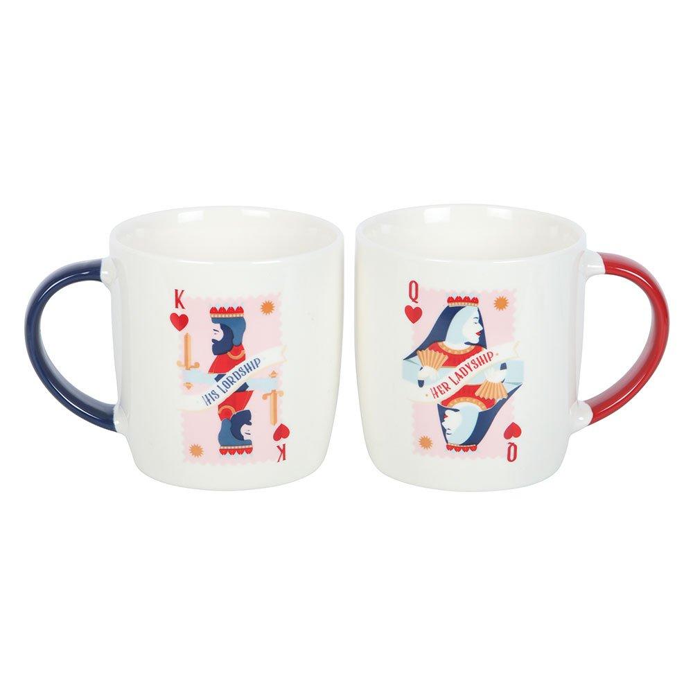 White - Something Different - Her Ladyship & His Lordship Couples Mug Set - 2