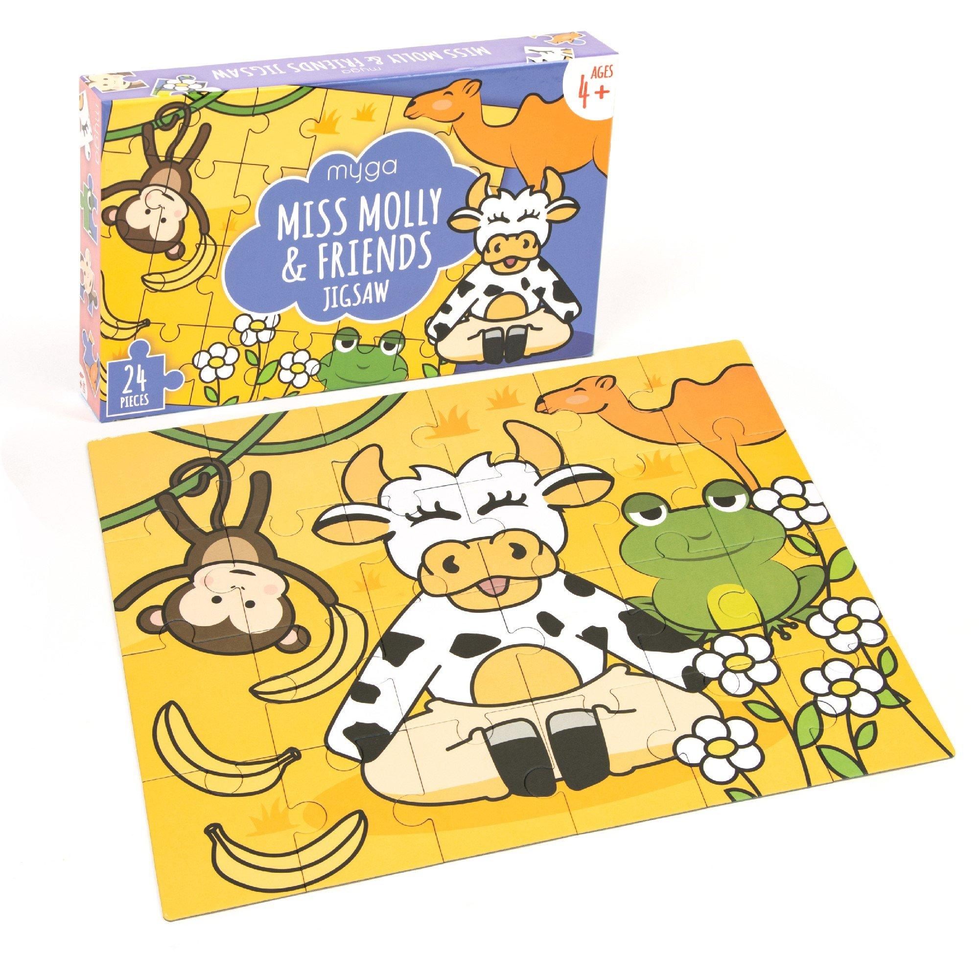 Multicoloured - Myga - Myga Miss Molly Myga Jigsaw Puzzle - 1