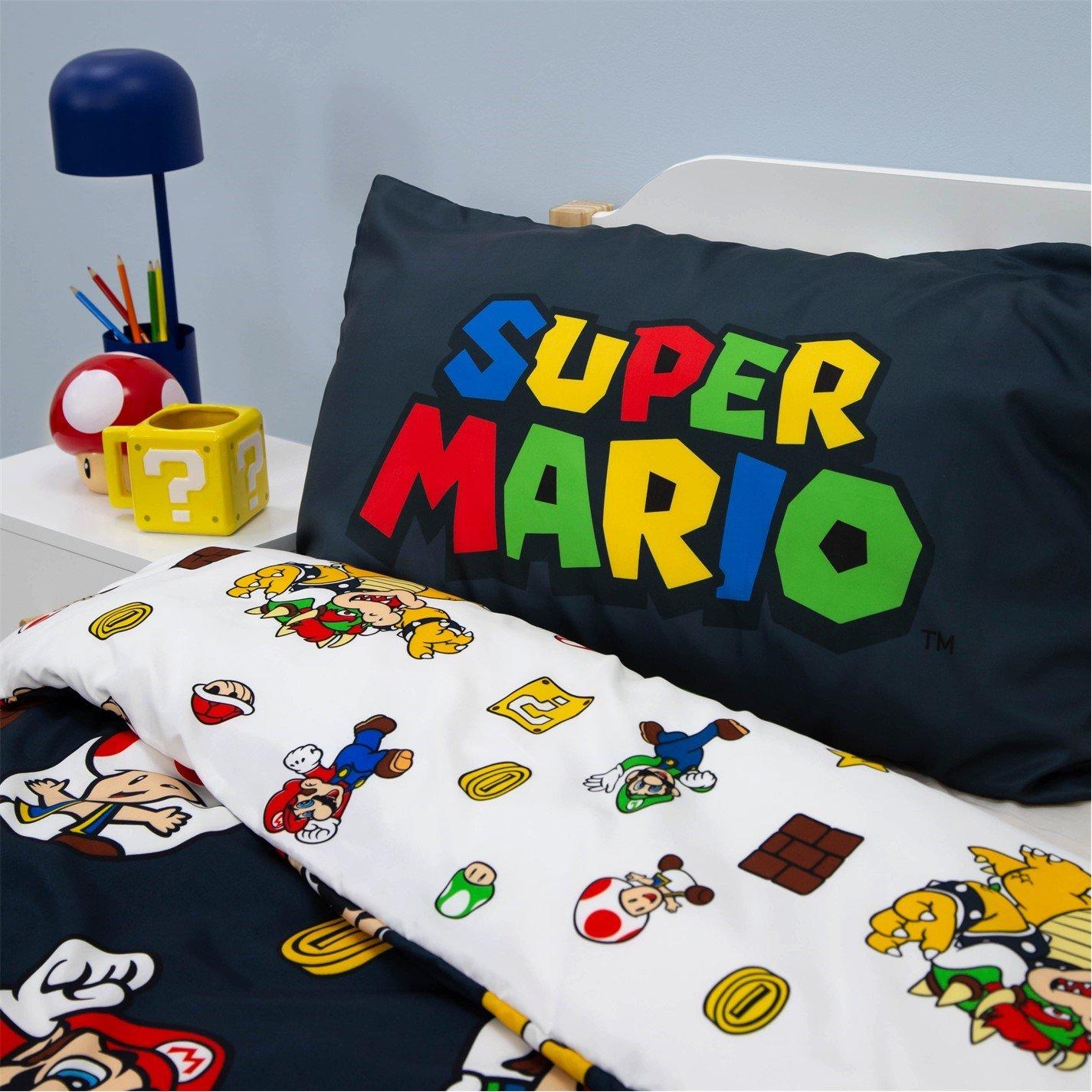 Multi - Nintendo - Blackend Single Duvet - 4