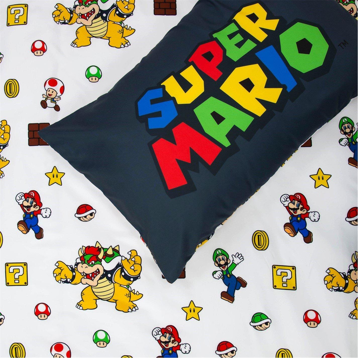 Multi - Nintendo - Blackend Single Duvet - 5