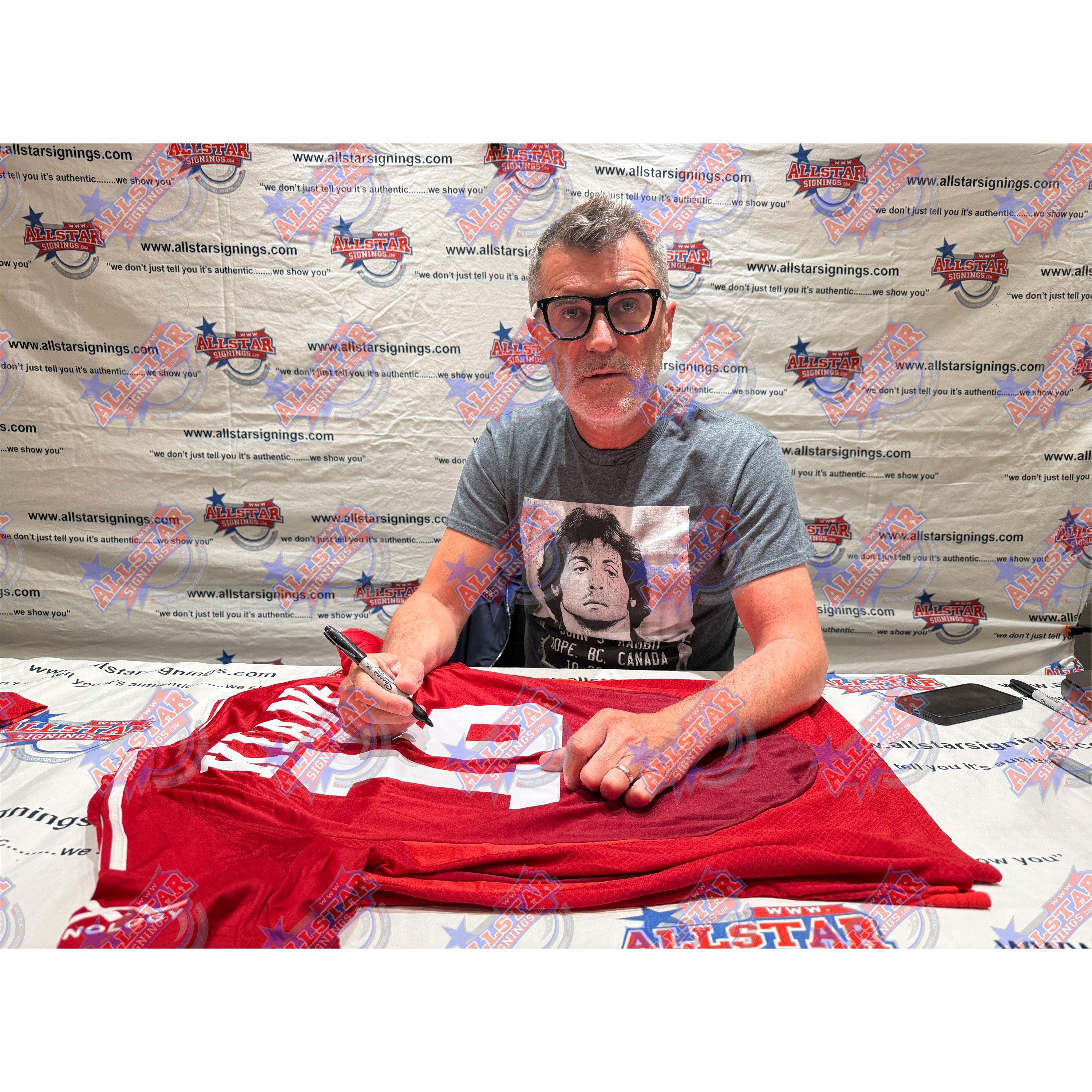 Red - AllStarSignings Ltd - Roy Keane signed & framed Manchester United shirt - 2