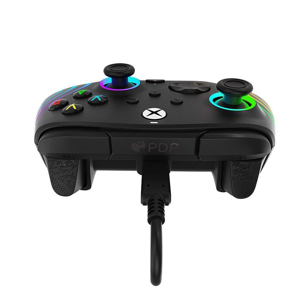 Sort - PDP - Afterglow Wave Wired Xbox Controller - Black - 3