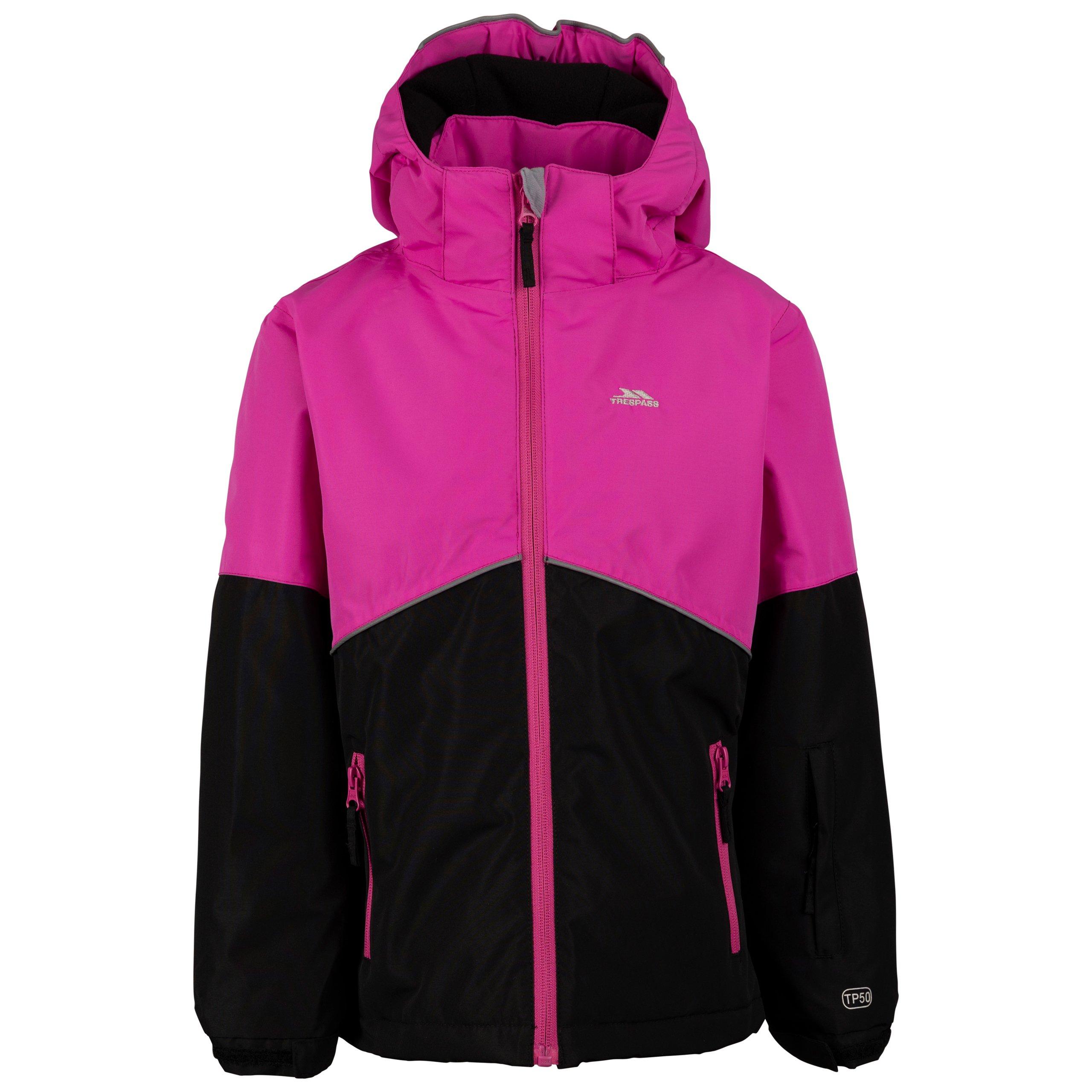 Magenta - Trespass - Kids' Ski Jacket - 1