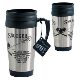 Ultimate Gift For Man 8882 - Snooker Travel Mug