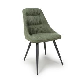 Shankar Set of 2 Corinth Linen Effect Dining Chairs