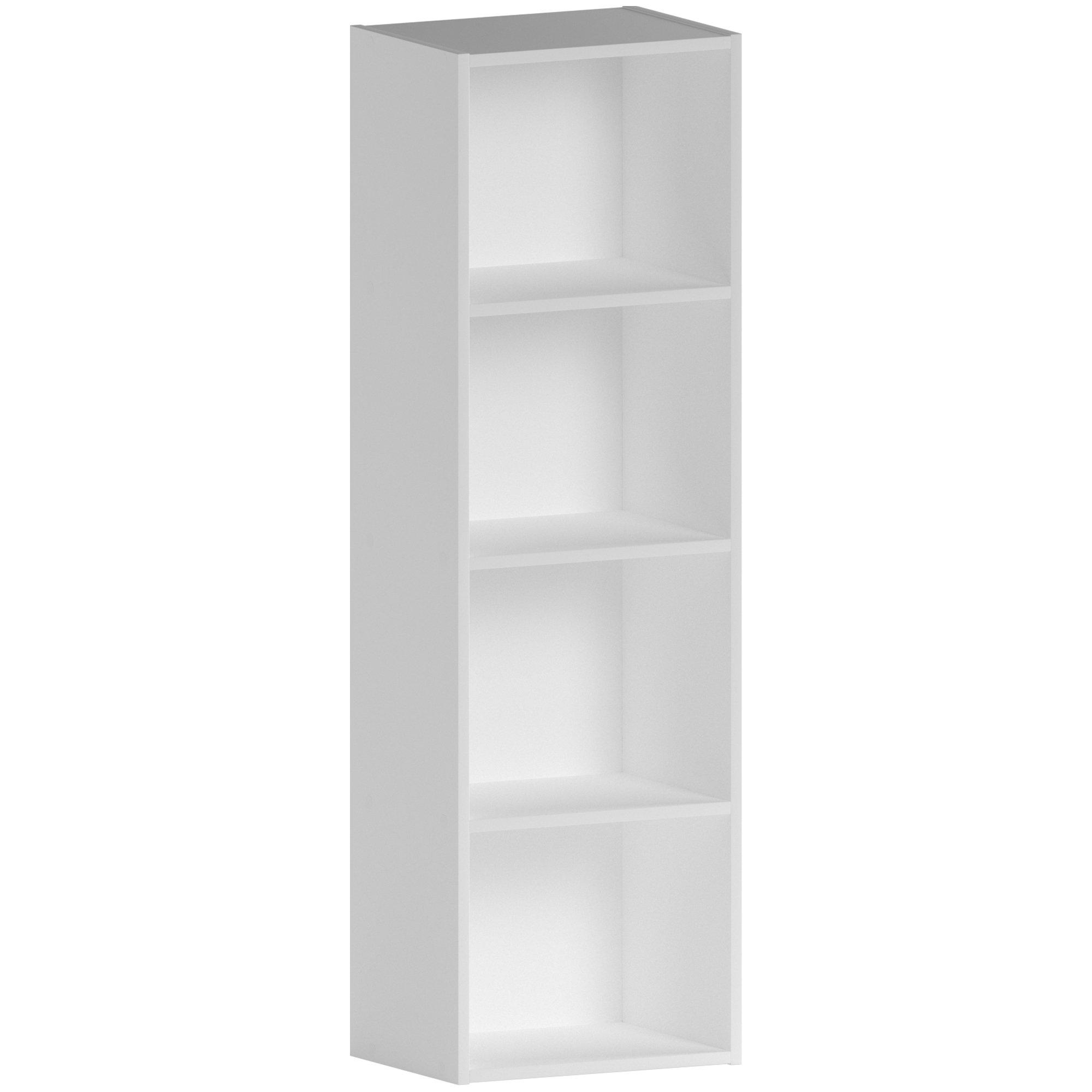 White - Lassic - Vida Designs Oxford 4 Tier Cube Bookcase - 7