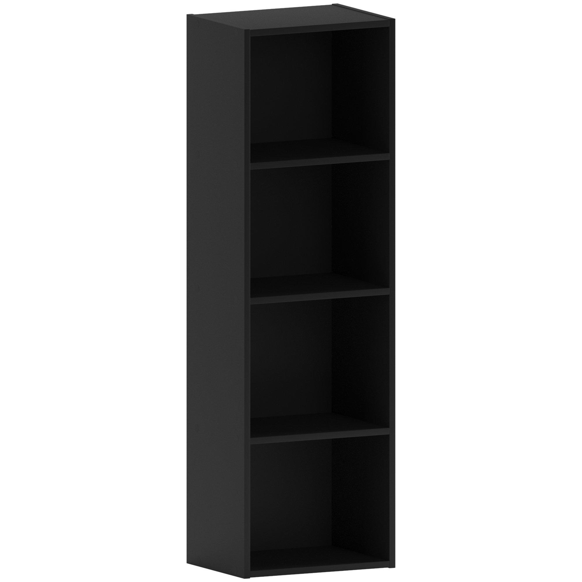 Black - Lassic - Vida Designs Oxford 4 Tier Cube Bookcase - 7