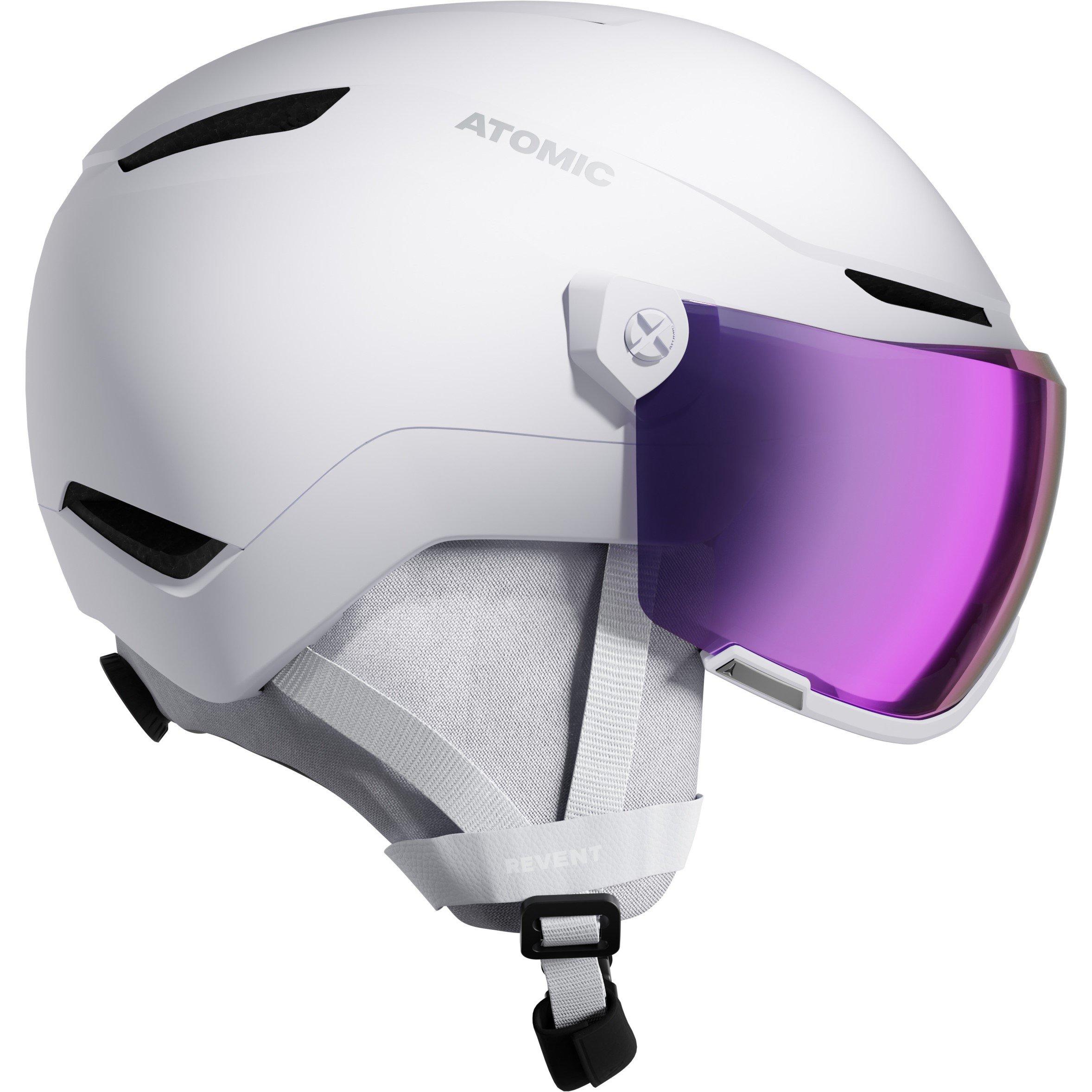 White - Atomic - Atomic Revent Visor 71