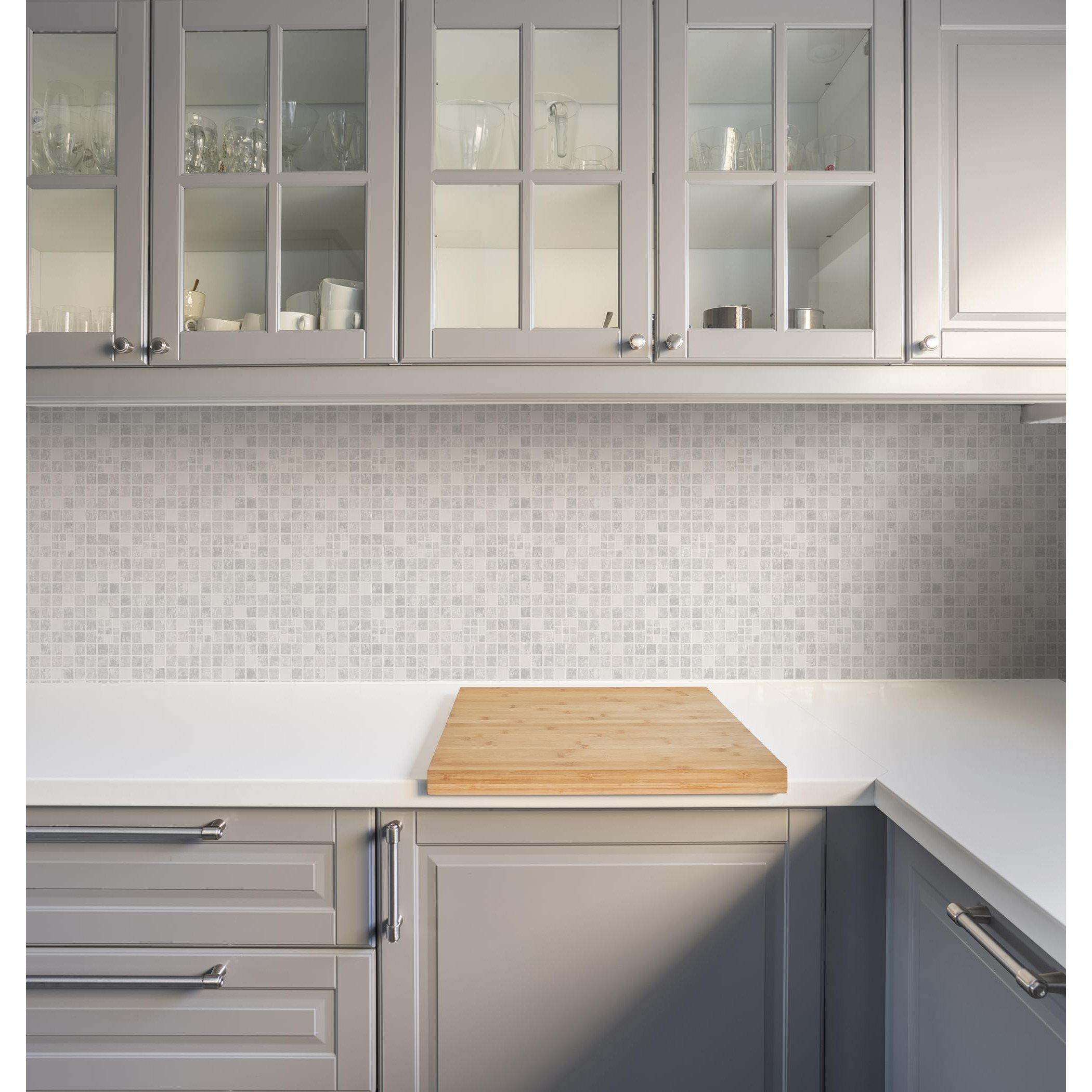 Mid Grey - Contour - Contour Earthen Mid Grey Washable Wallpaper - 2
