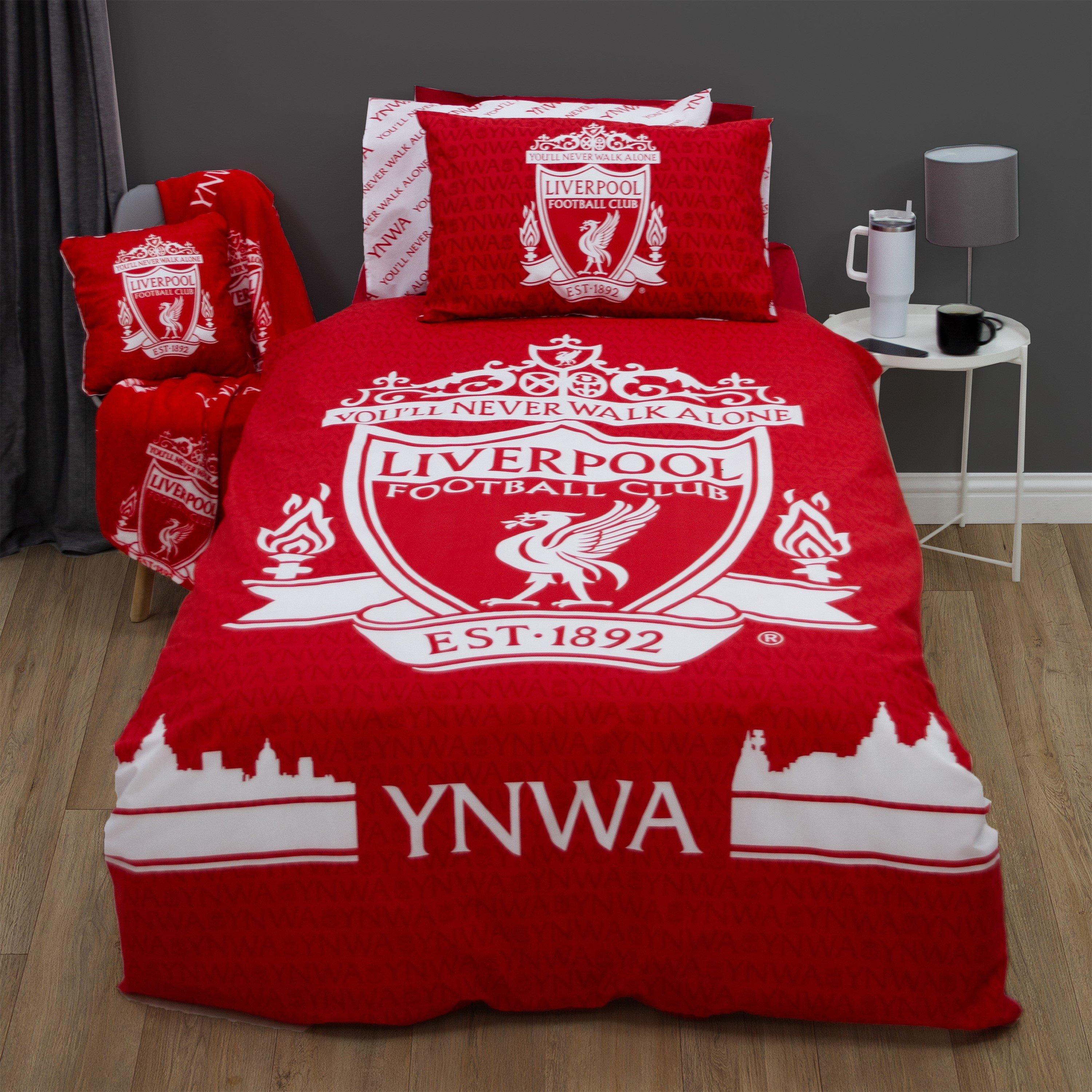 Liverpool Fc  Kids Single Panel Duvet -  - Single