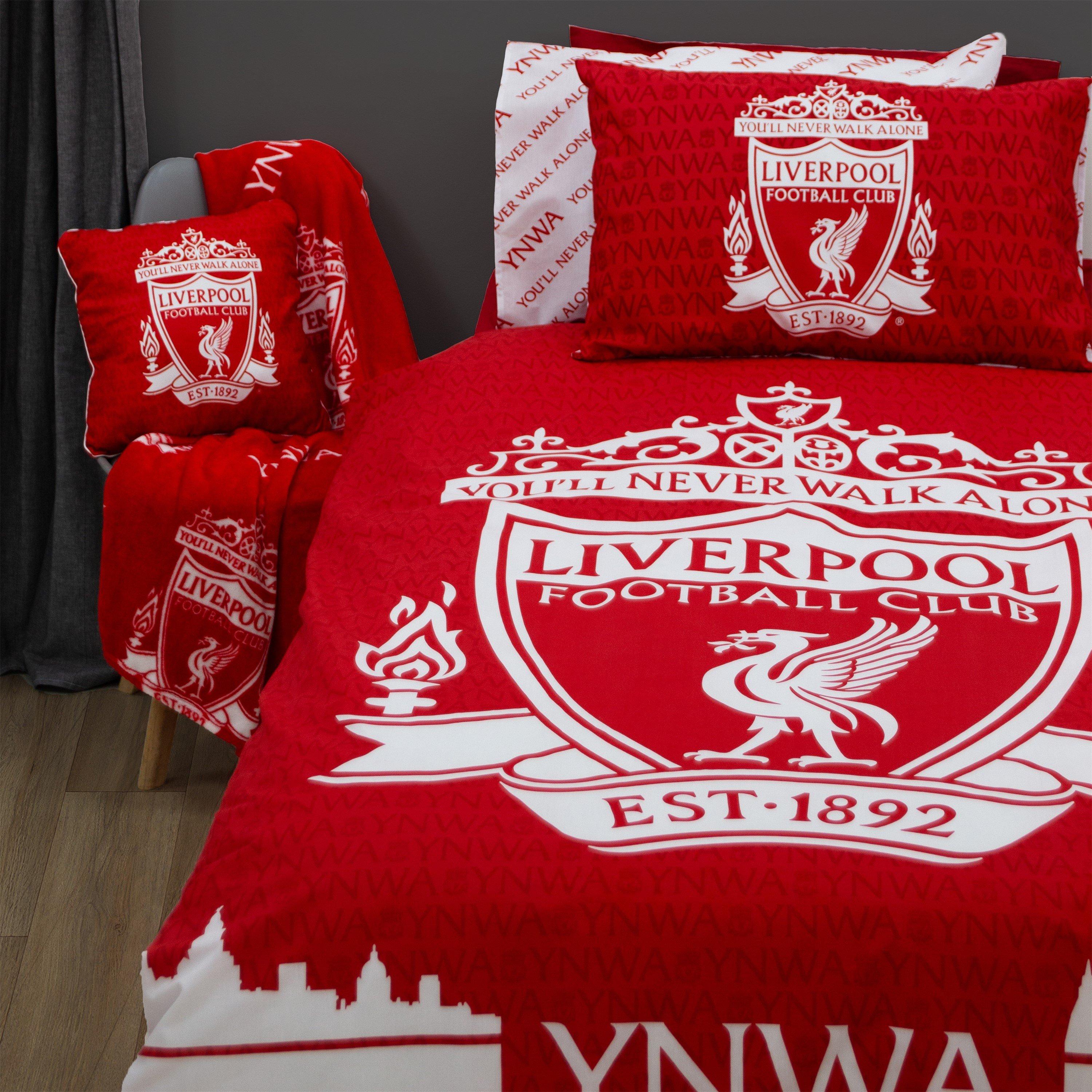 Multi - Team - Liverpool FC Single Panel Duvet - 2