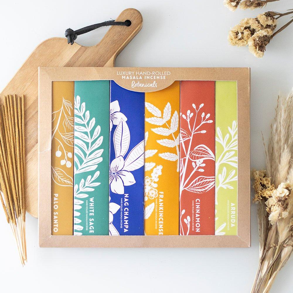 Something Different  Exotic Botanical Masala Incense Stick Variety Set - 