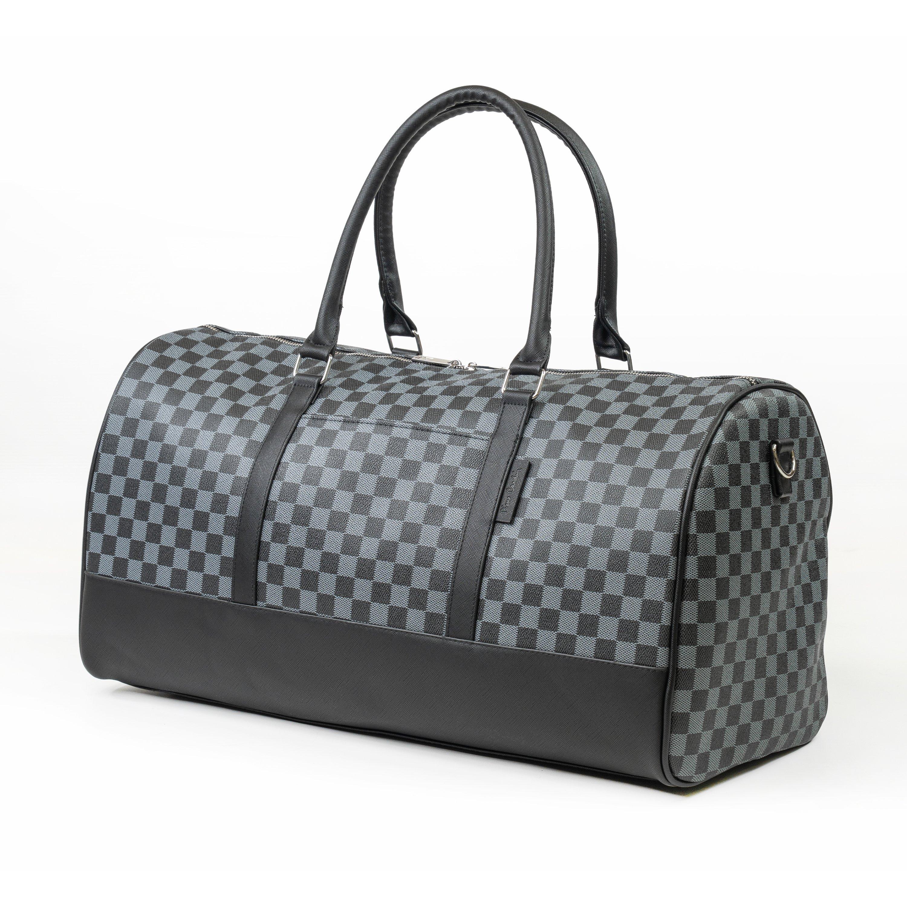 Black And Grey - Pierre Cardin - Premium Black And Grey Flight Bag Travel Holdall - 11