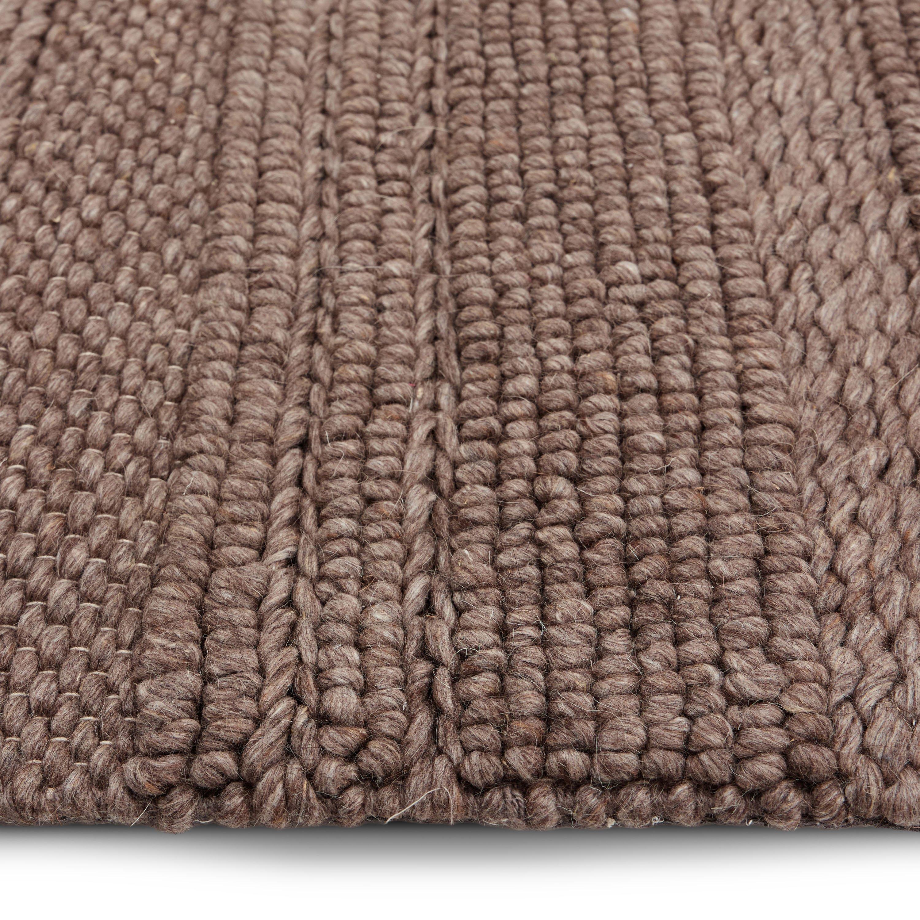 Brown - Origin Rugs - Chunky Knit Rug - 3