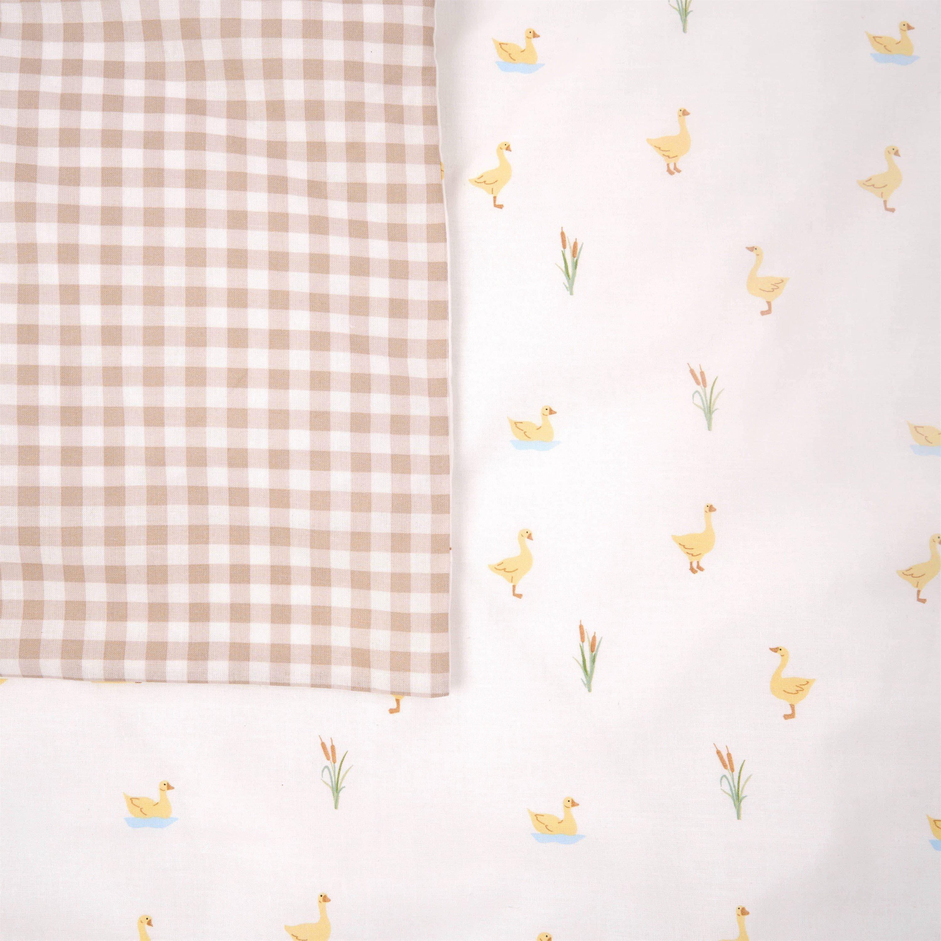 Multi - Clair De Lune - Little Duckling Cot Bedding Set - 2