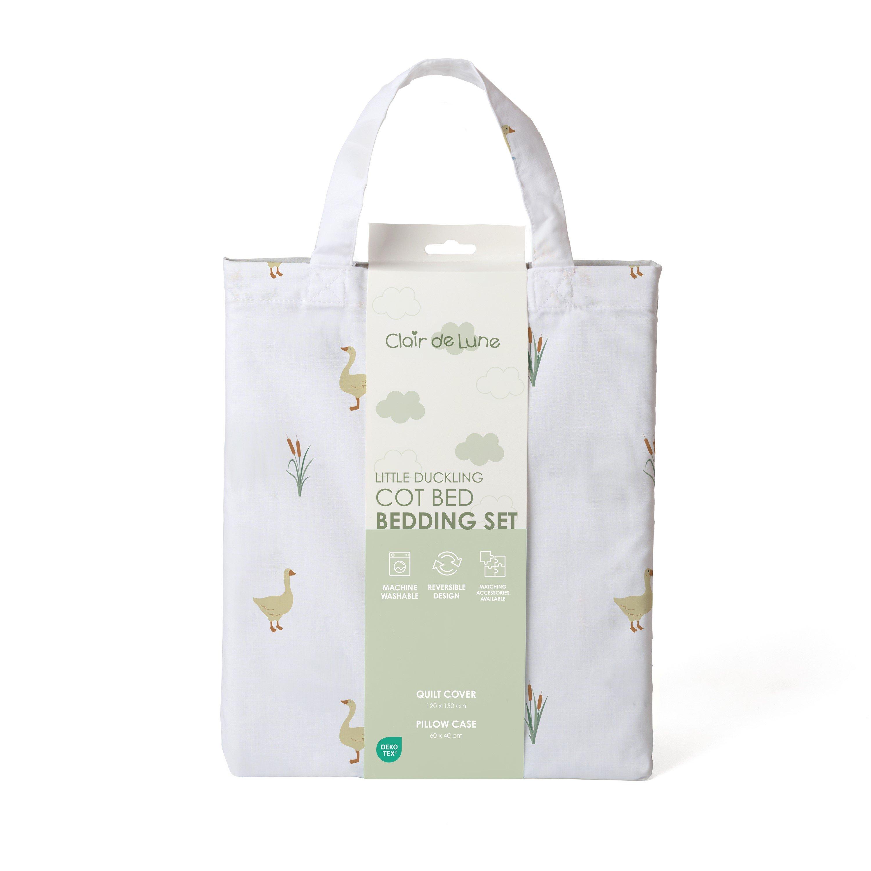 Multi - Clair De Lune - Little Duckling Cot Bedding Set - 3