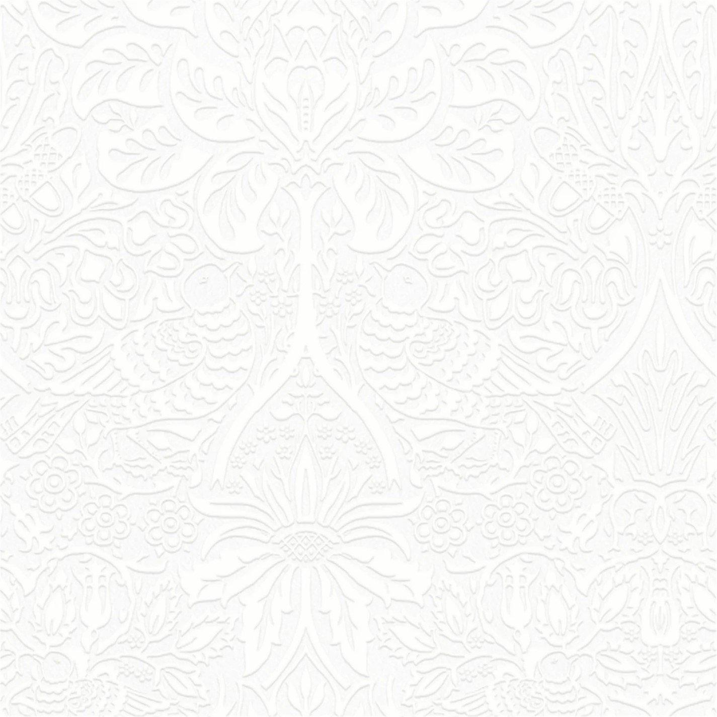 William Morris At Home  William Morris Dove & Rose Paintable - White