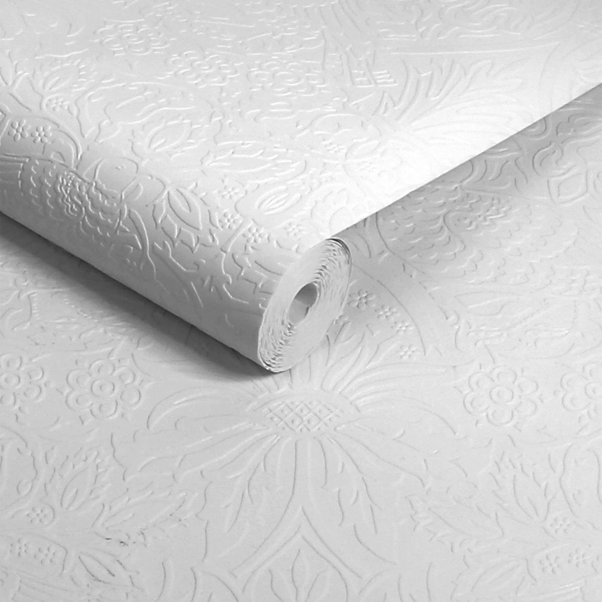 White - William Morris - Dove & Rose Paintable - 3