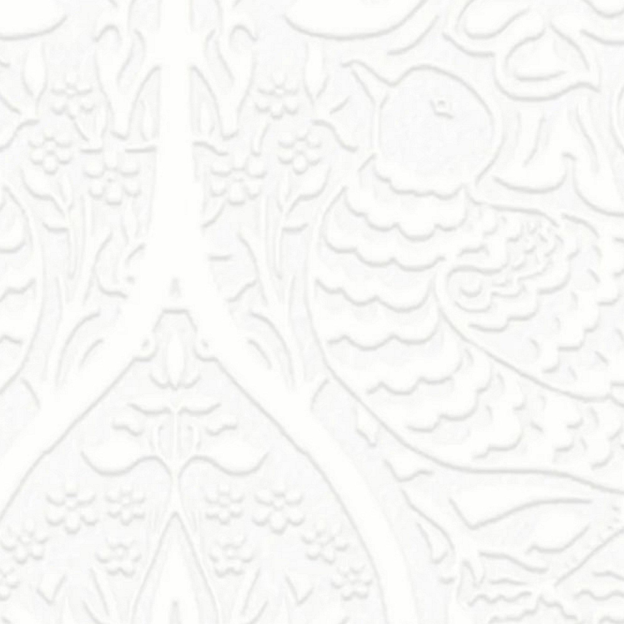 White - William Morris - Dove & Rose Paintable - 4