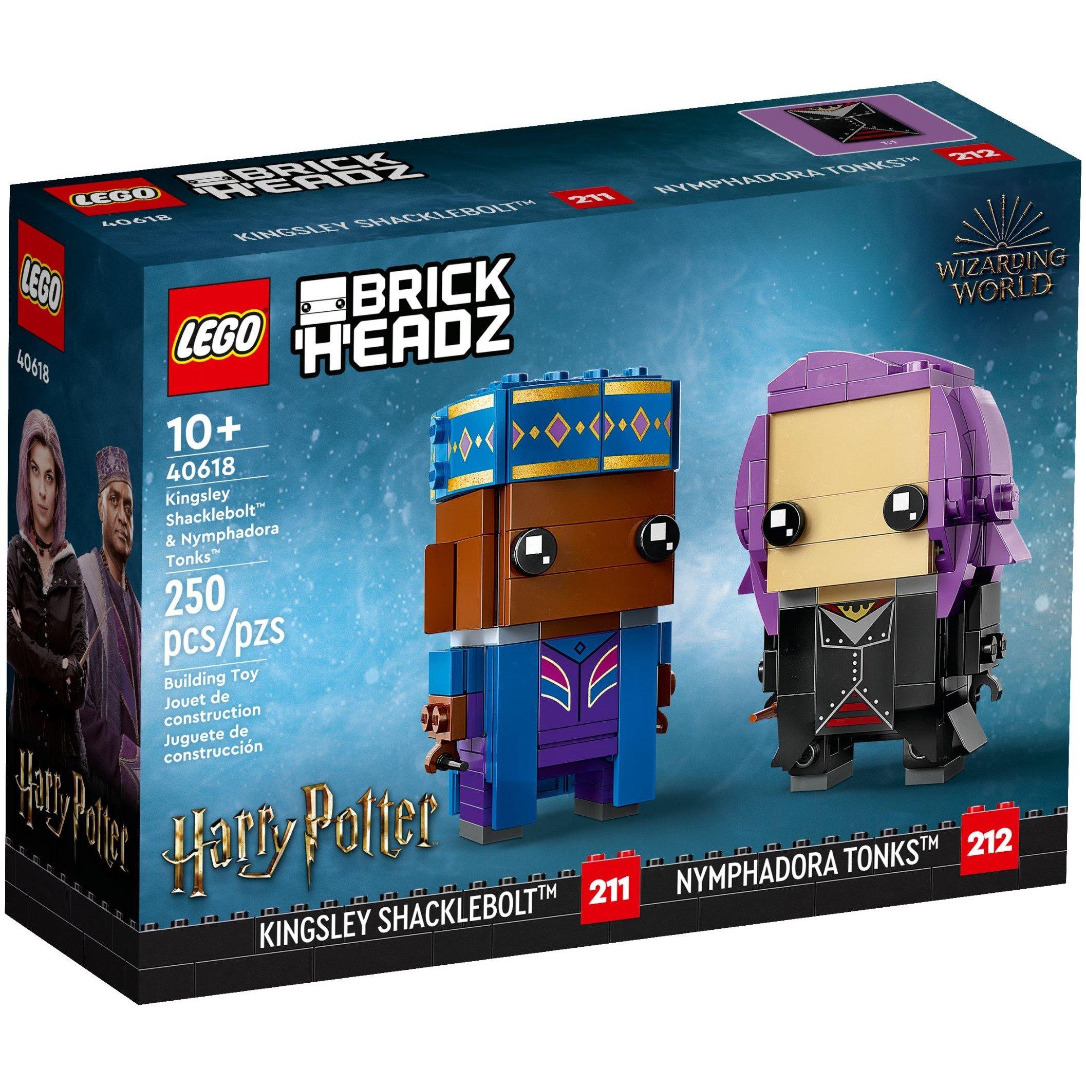Multi - LEGO - LEGO 40618 BrickHeadz Shacklebolt & Nymphadora - 5