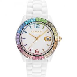 Coach Ladies Coach Grayson Ceramic Watch