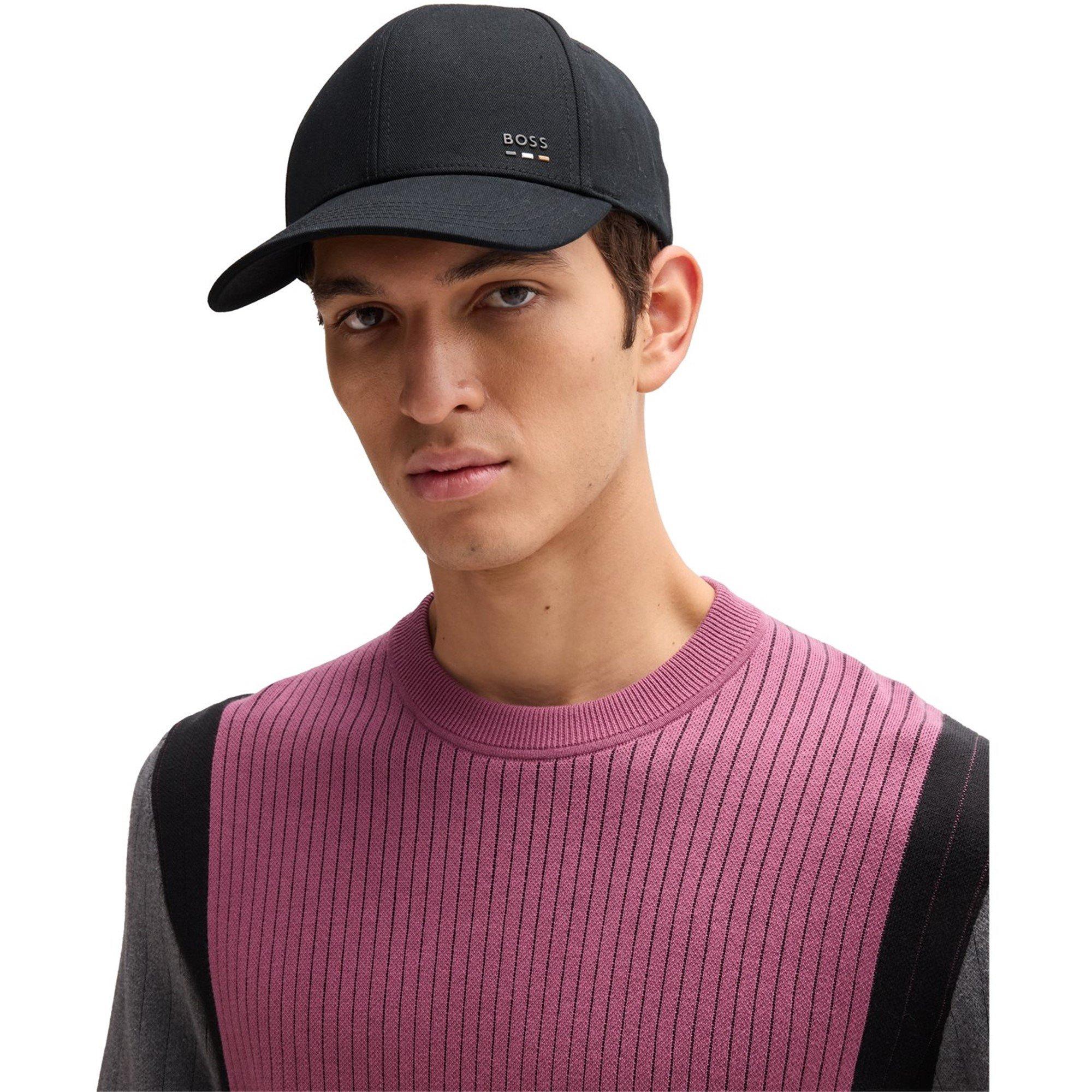 Black 001 - Boss - Men's Zed Stripe Design Baseball Cap - 2