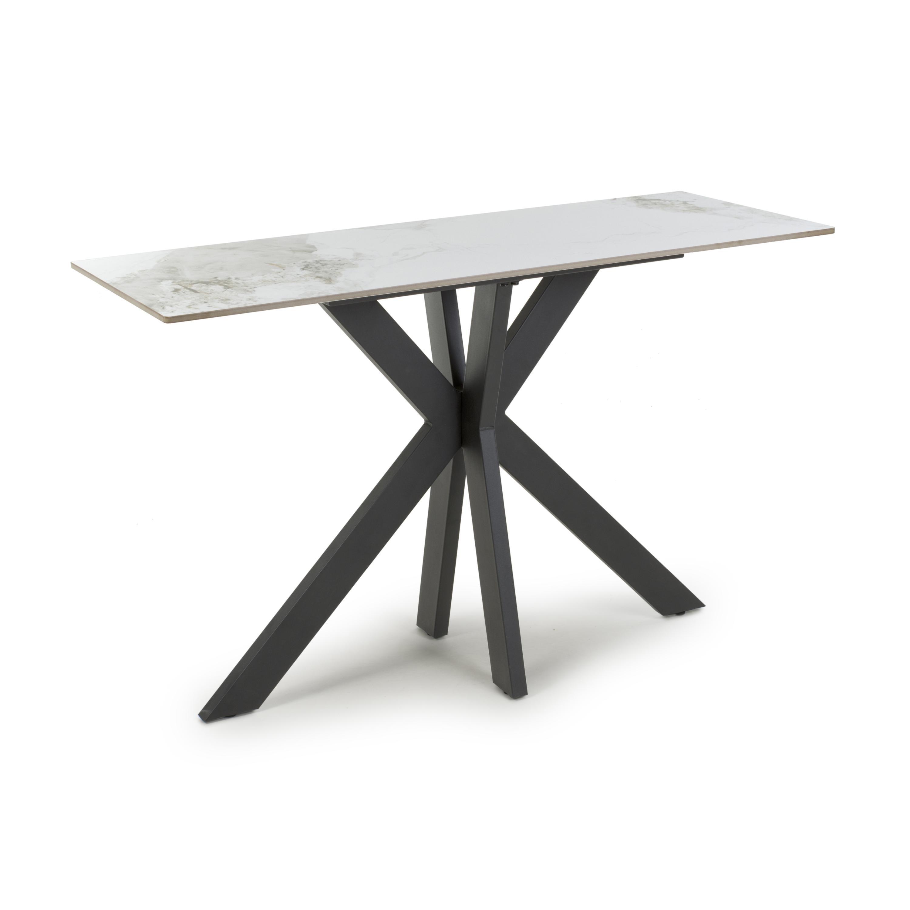 White - Shankar - Toronto Ceramic Console Table - 1