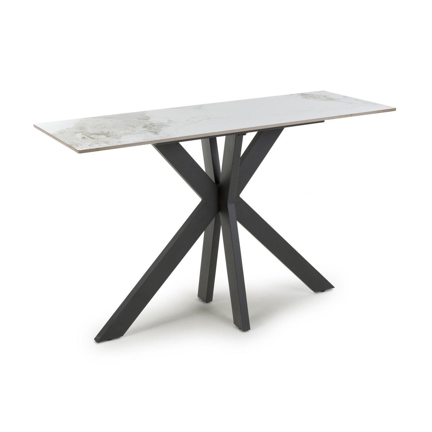 White - Shankar - Toronto Ceramic Console Table - 6