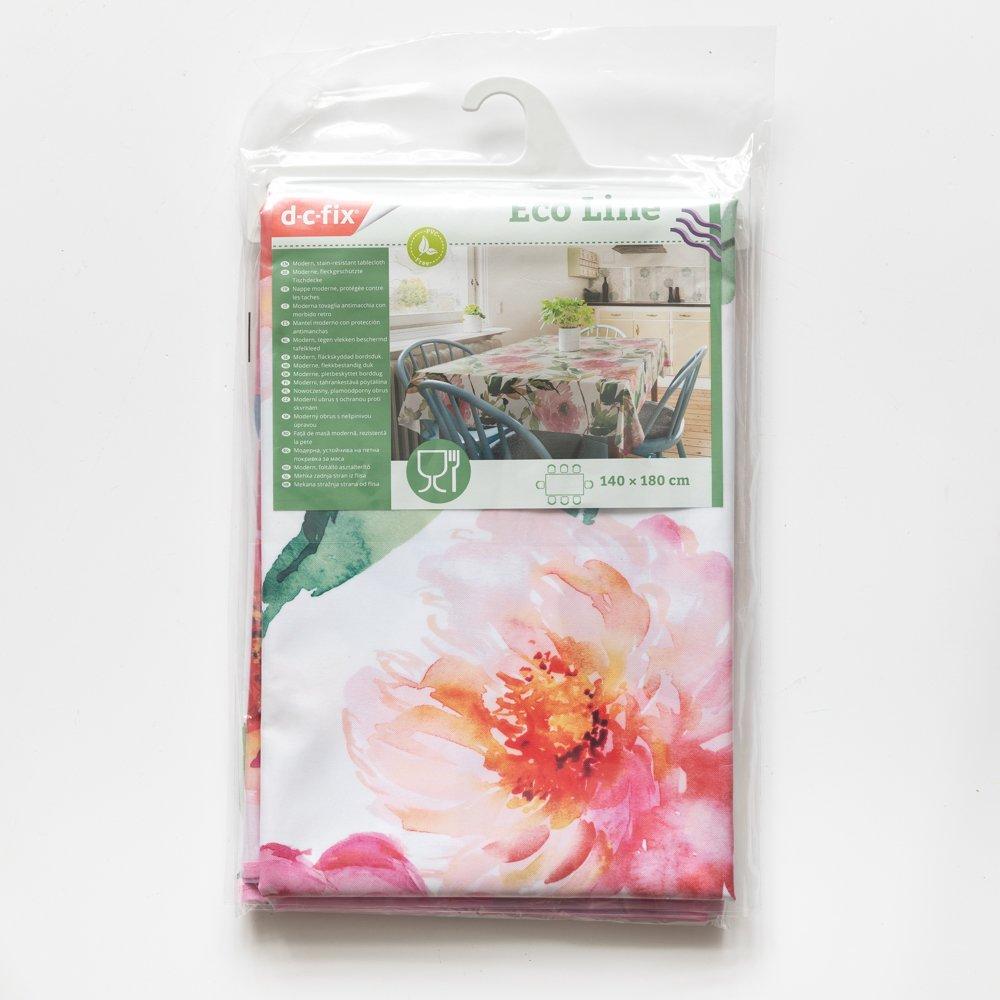 Multi - D C Fix - Florals Wipe Clean Polyester Tablecloth - 2